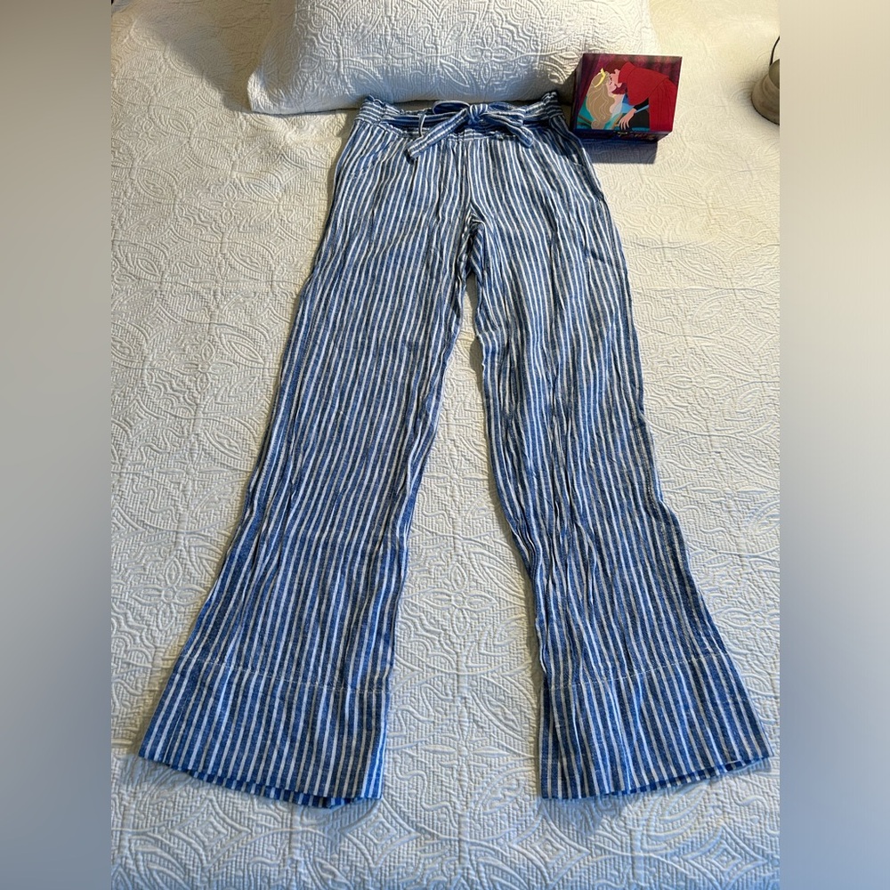 Jolt Linen Blend Casual Pants